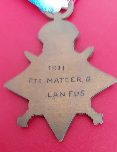 World War 1 1914 "MONS" Star Low Number