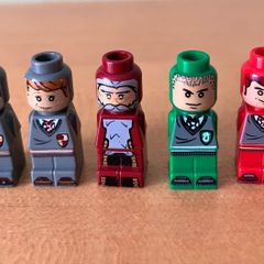 Harry Potter Lego, Set of 5 Micro Minifigure Game Pieces