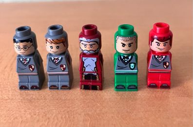 Harry Potter Lego, Set of 5 Micro Minifigure Game Pieces
