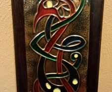 Vintage Irish Celtic Cooper Wall Art by Eddie O'Neill.