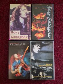 Rory Gallagher Vhs x 4