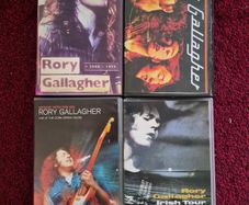 Rory Gallagher Vhs x 4