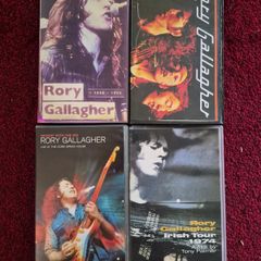 Rory Gallagher Vhs x 4