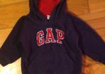 Age 3 GAP Fleece Hoodie