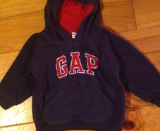 Age 3 GAP Fleece Hoodie