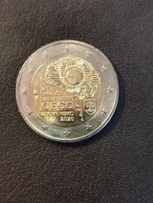 Slovakia 2 Euro commemorative coin