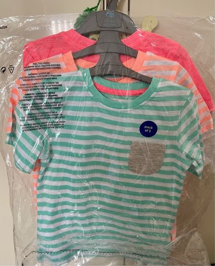 T-Shirts Pack of 3, Mothercare age 2-3
