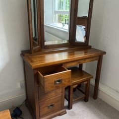 solid wood dressing table