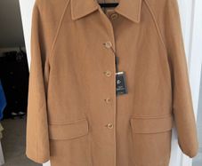 Cashmere Italian Camel coat - BNWT