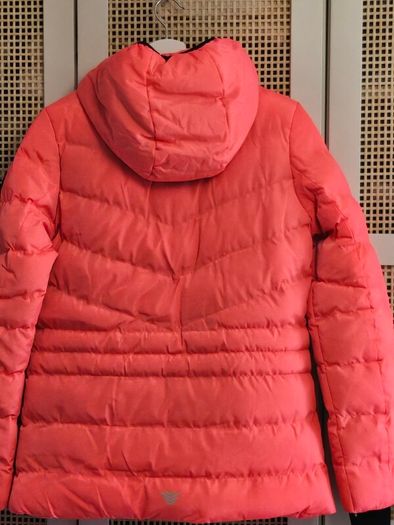 Neon Orange Cars JeansJacket S