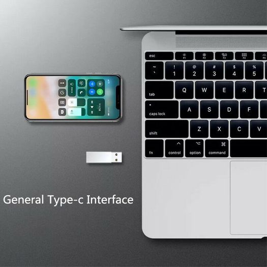 Aluminum Alloy USB 3.1 Gen 2 (10 Gbps) Type-C (Female) to Type-A (Male) Adapter Convertor (Brand New/Warranty)