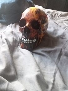 Ceramic skull