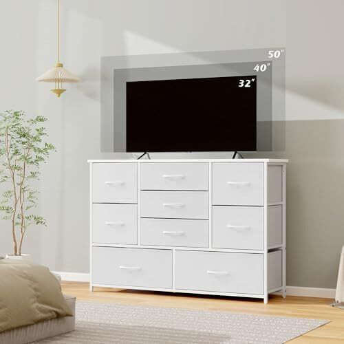 White Chest of Drawers
