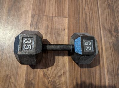 Hex Hammer Tone Dumbbell 35lbs
