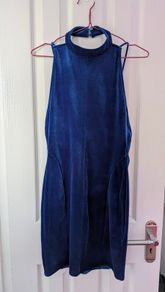 Zara velvet dress