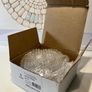 Clear Glass Espresso Cup & Saucer set (boxed) Image 3