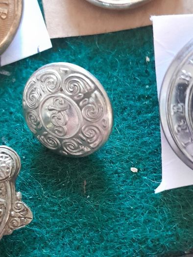 old Irish buttons