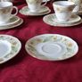 20 Piece Duchess Greensleeves Pattern Bone China Gold Gilt Tea Set For 6 Person Setting Made in England Image 9