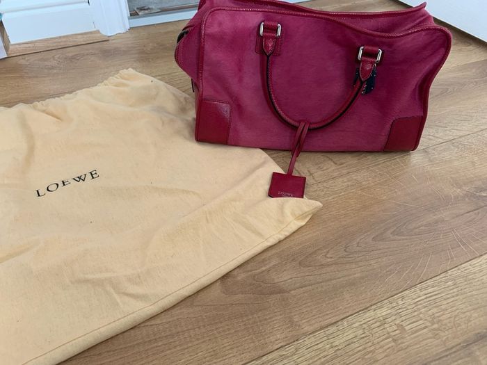 Loewe pink bag