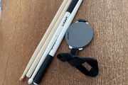 Practice Pad and Marching Drum Sticks