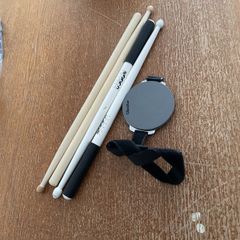 Practice Pad and Marching Drum Sticks