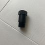 Car Modification 43mm New O2 Oxygen Sensor adapter Black steel Angled Extension Connector M18x1.5 Adapter CEL Fix Image 2