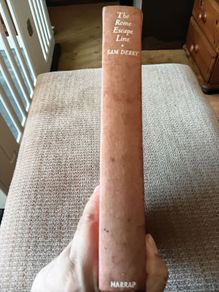 1960 The Rome Escape Line. Sam Derry. Literature. Vintage.