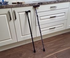 Walking sticks telescopic 10e each