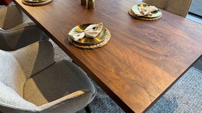 Ex Display 180cm Solid Wood Dining Table, Ex Display
