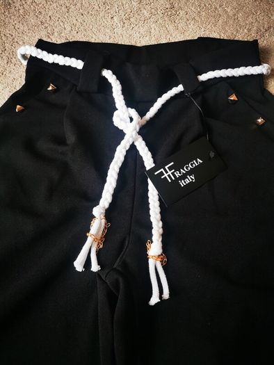 Trousers straight leg size s Italian design