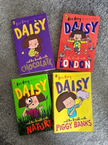 4 x Daisy and the trouble with books