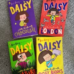 4 x Daisy and the trouble with books