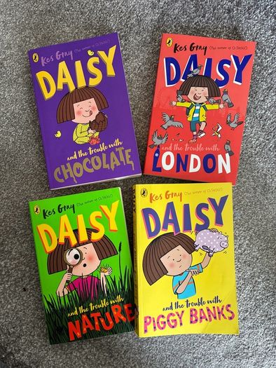 4 x Daisy and the trouble with books