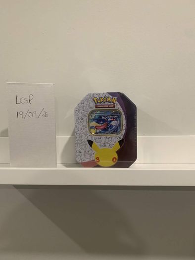 Pokemon 30th Celebration Greninja ex Tin - Factory Sealed