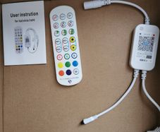 Magic Home 12V RGB Wifi Music Controller 24Key For 5050 2835 5630 Led Strip compatible with Alexa