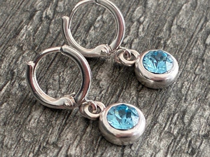 Crystal Earrings made with Swarovski Crystal