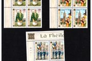 2003 Ireland St Patrick's Day (41c St. Patrick, 50c Cathedral &amp; 57c Parade) Commemorative Stamps Plate Blocks 1A1A1A1A Mint Never Hinged (MNH)