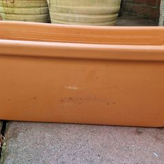 Terracotta trough