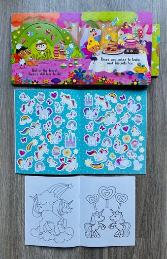 Bundle of 3 Magical Unicorn Activity & Story Books