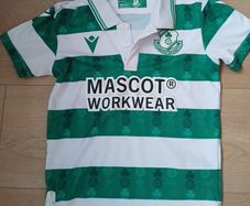 Shamrock Rovers Home Shirt Kids 5-6 Years Macron