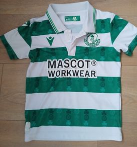 Shamrock Rovers Home Shirt Kids 5-6 Years Macron