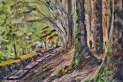 ballinstoe woods watercolour