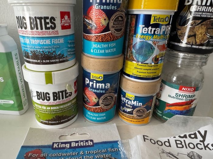 shrimp / fish food / decor