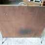 Vintage Firescreen & Fireside Box. Image 7