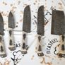 Set knives 5 pcs Damascus Handmade Image 4