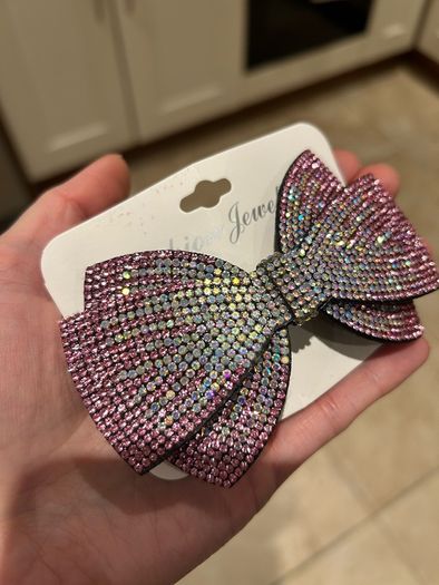 Bow hair clip/ Irish dancing