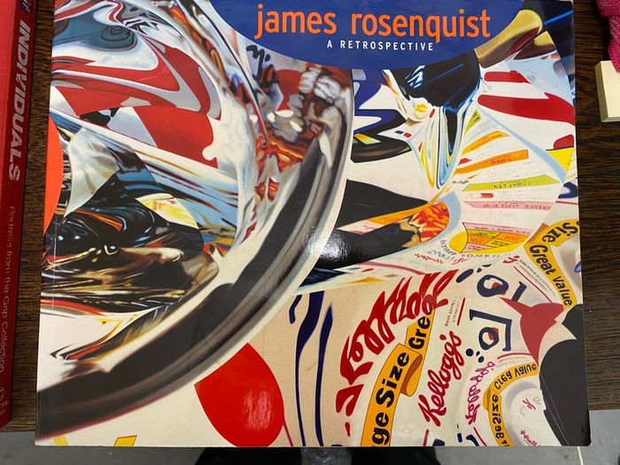 art book James Rosenquist  a retrospective softcover