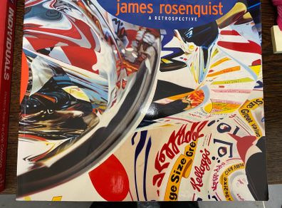 art book James Rosenquist  a retrospective softcover
