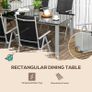 7 Piece Folding and Reclining Dining Set (LIMITED STOCK) Image 7