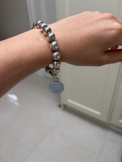 Tiffany & Co. Silver Ball Bracelet